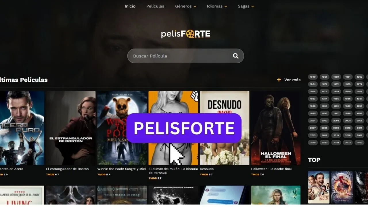 PELISFORTE Películas para ver Online Descargar Español