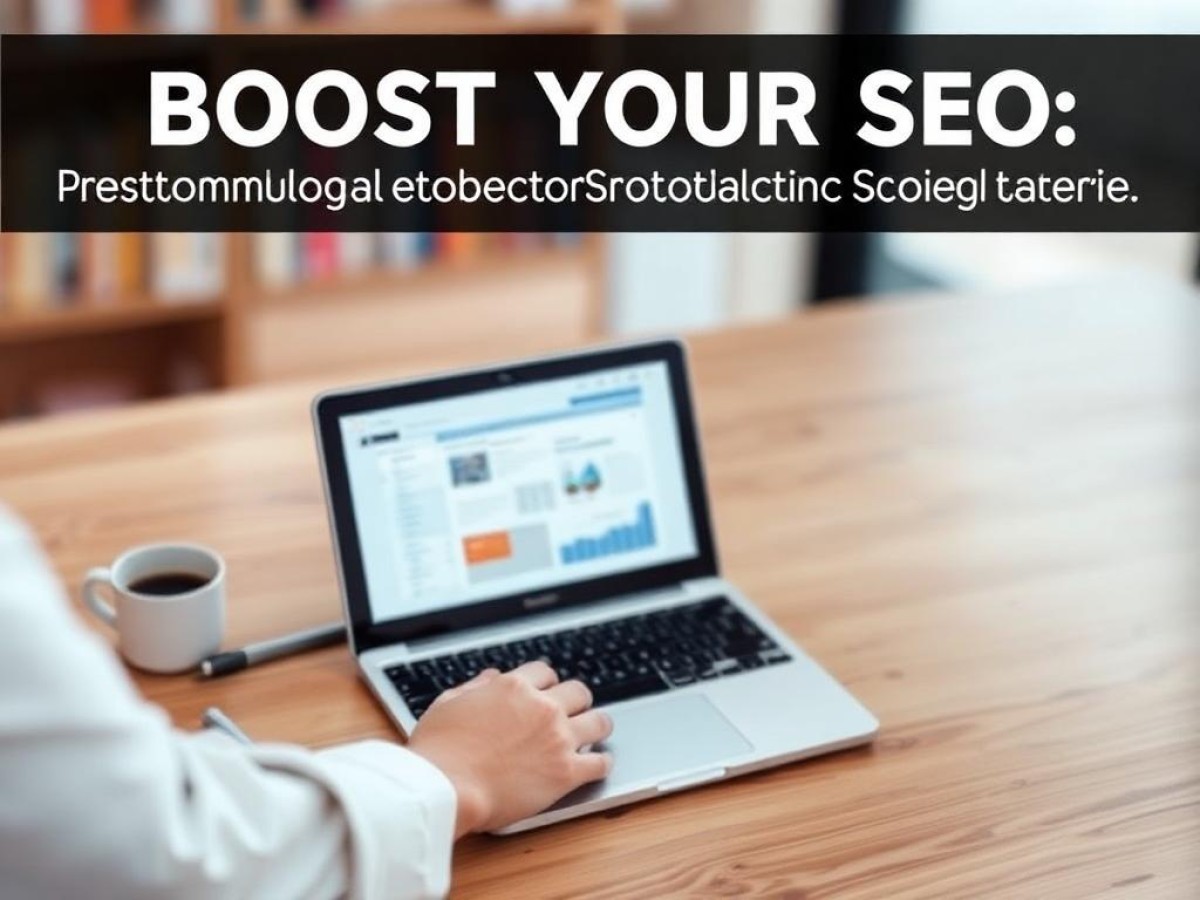 two people work on guest blogging with backlinks