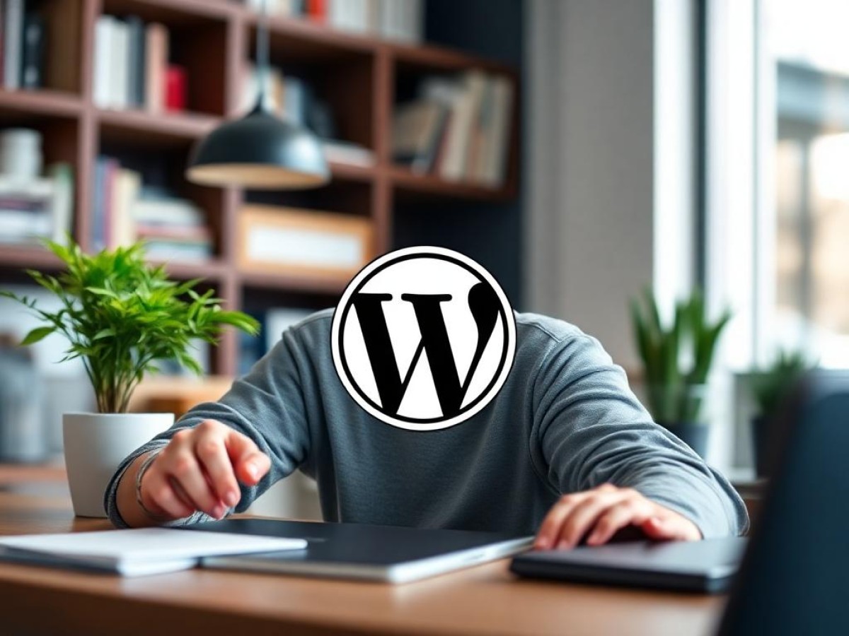 how to use wordpress; marketer setting up their wordpress website
