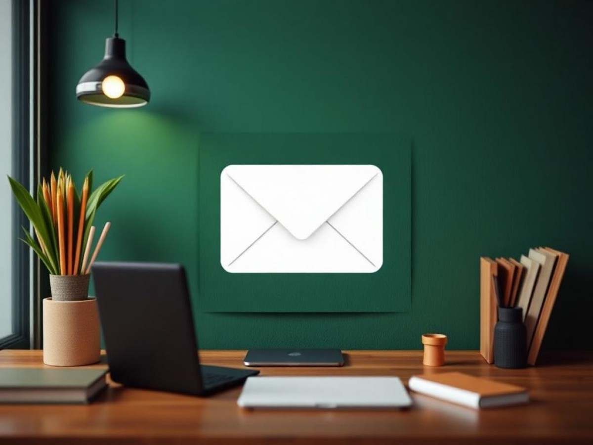 laptop with email abstracts showing how to build an email list from scratch