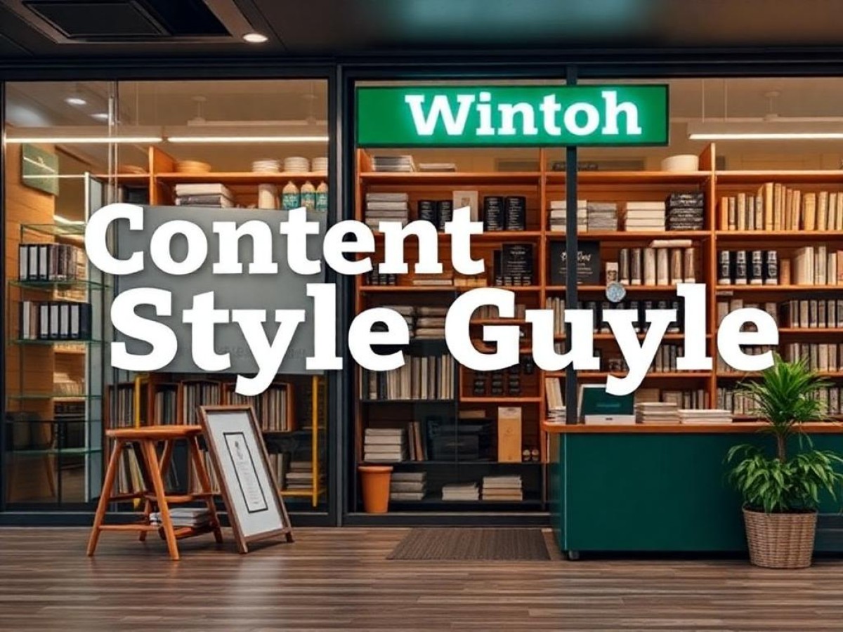 How to create a content style guide for your brand