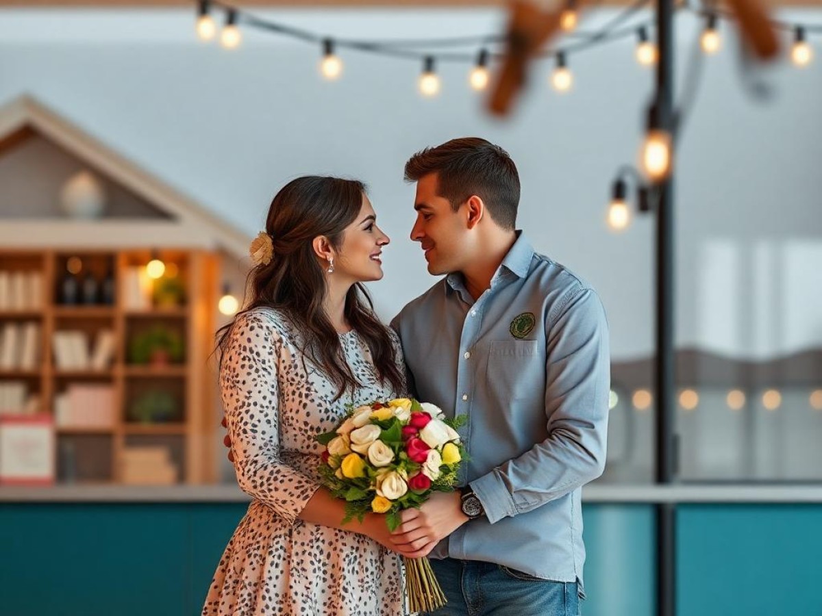 owning the narrative represented by a phone and a mic