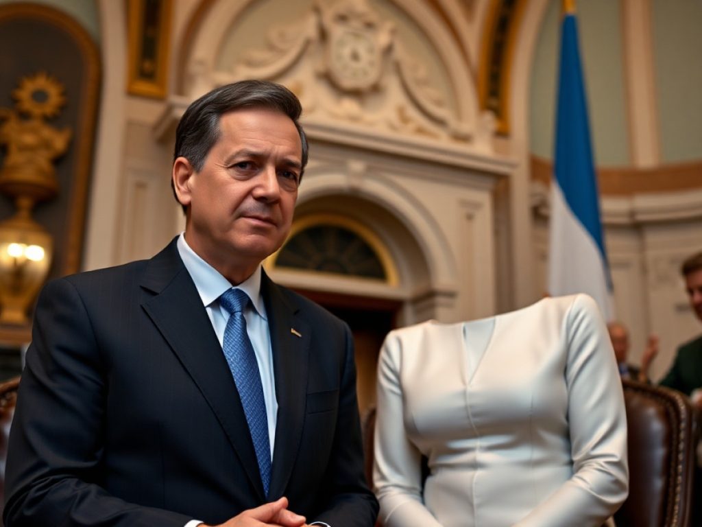 Argentine President meets with JP Morgan CEO
