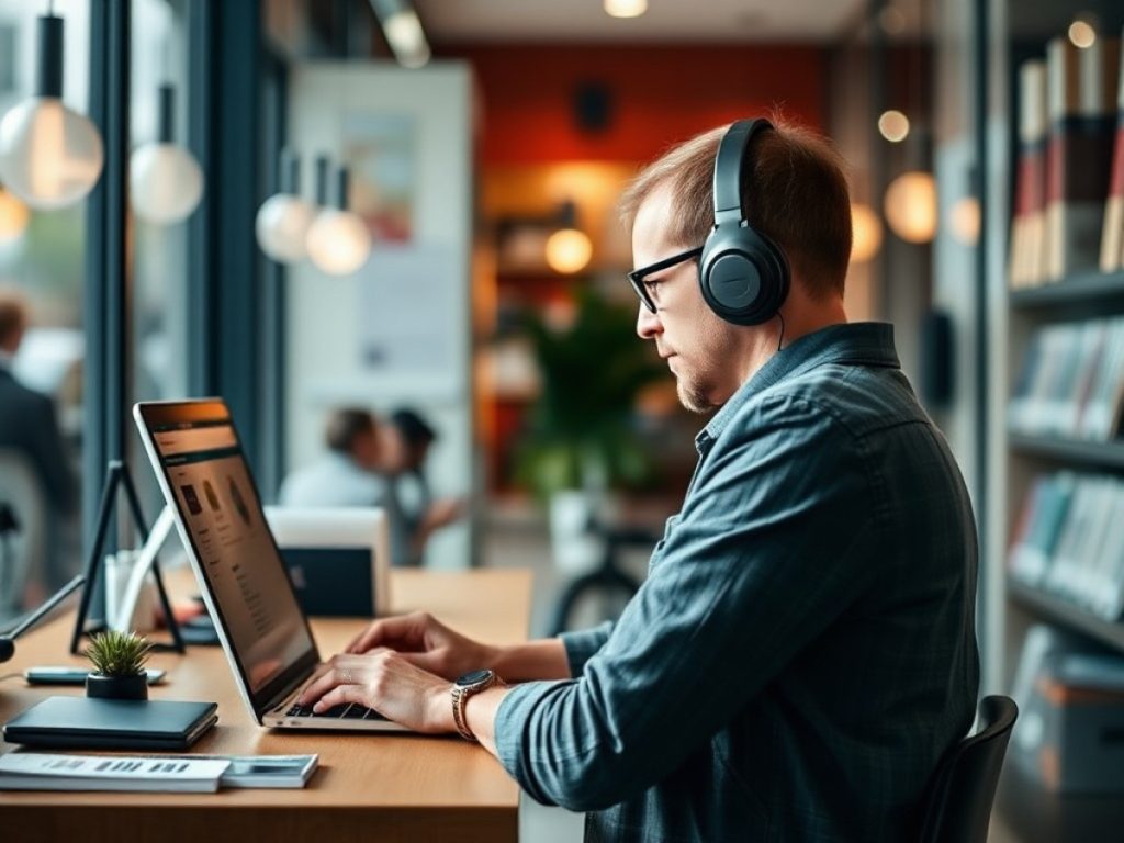 a HubSpot-branded featured image with a dark green background and light green circles in the foreground, with the words ‘multi-channel content distribution’ in the bottom right corner and a pictogram of a computer with several little screens surrounding it in the center of the image