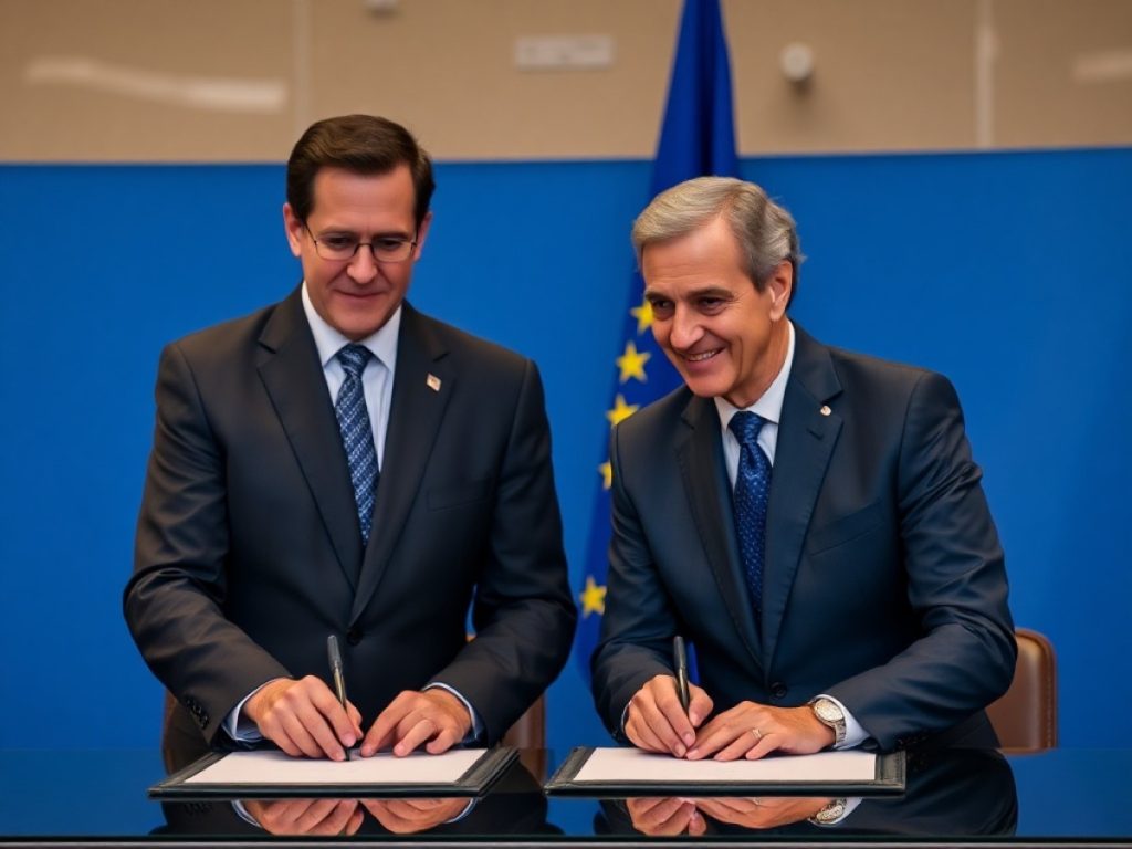 With Milei present and Lula absent, Mercosur and EU sign landmark deal in Asunción