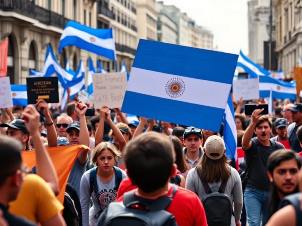 Argentina sees new university protest as government pledges post-march dialogue