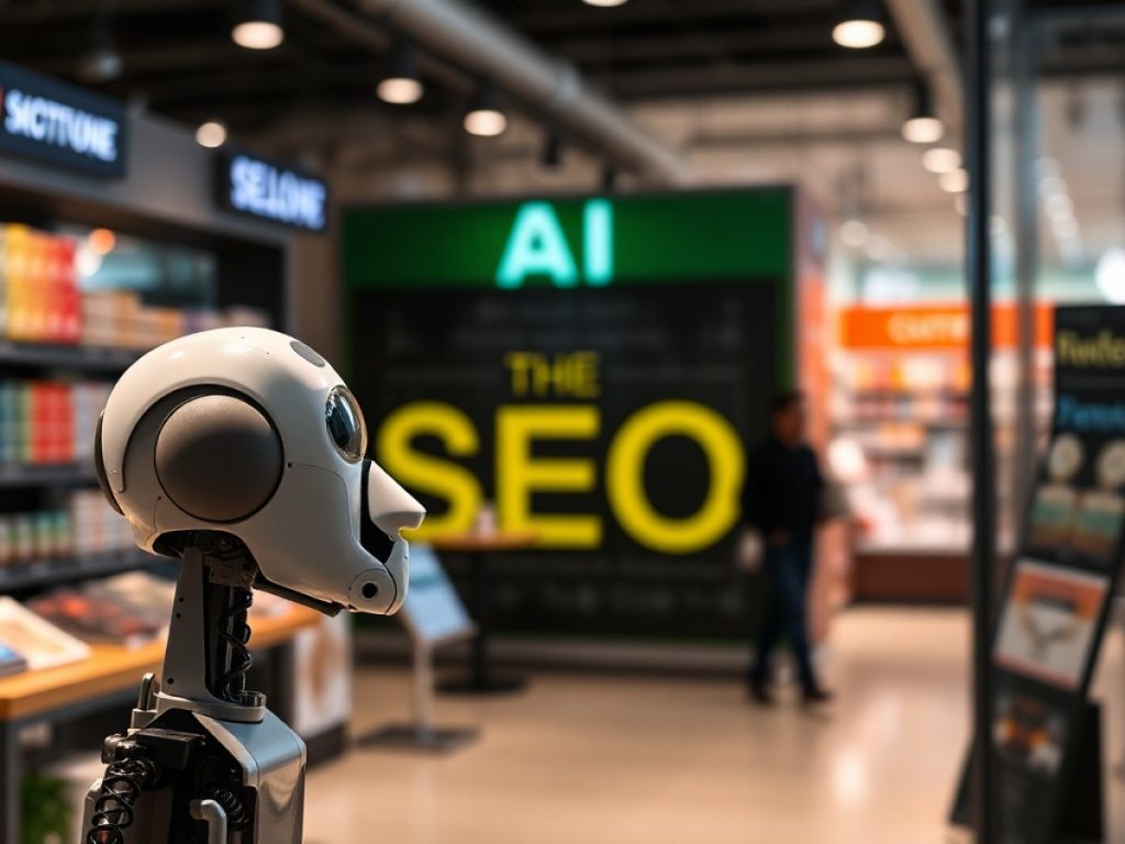 scrunch vs semrush: woman on laptop researching the two AEO tools