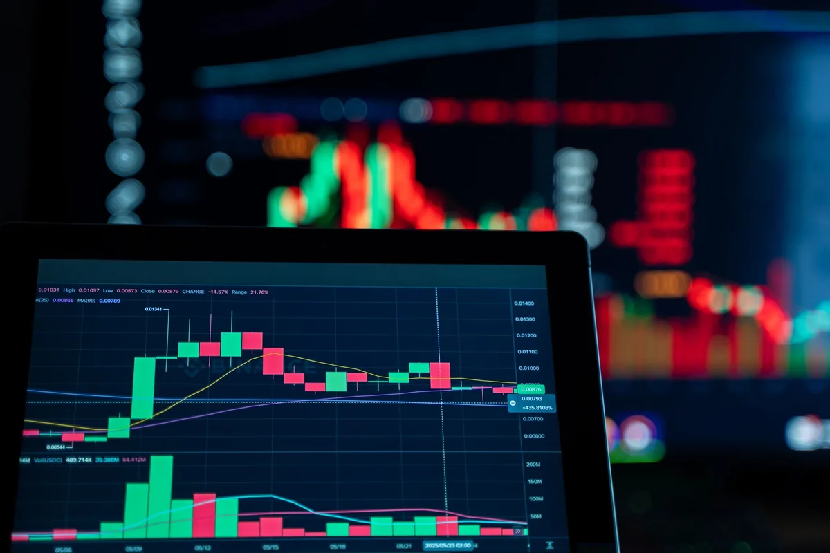 Gráficos de inversión y análisis de datos de capital empresarial