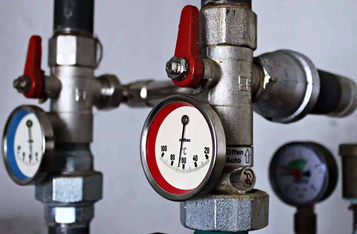Close-up of a loading indicator with progress messages on a website