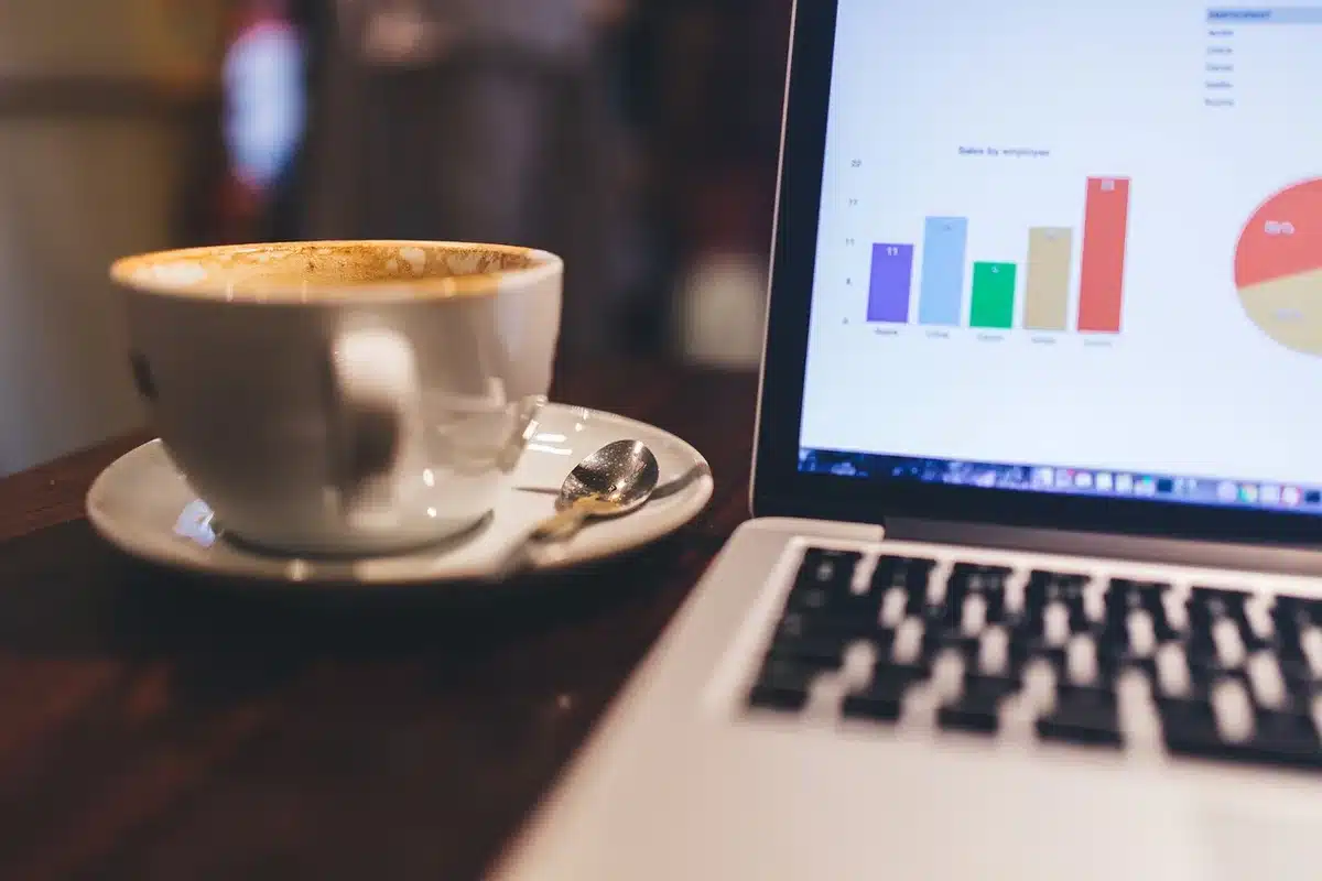 Dashboard showing citation counts and visibility trends